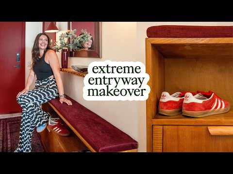 The Sorry Girls: how to decorate a small and awkward entryway